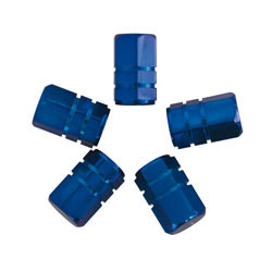 kapice ventilov - modre - 4 kos